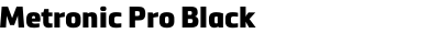 Metronic Pro Black